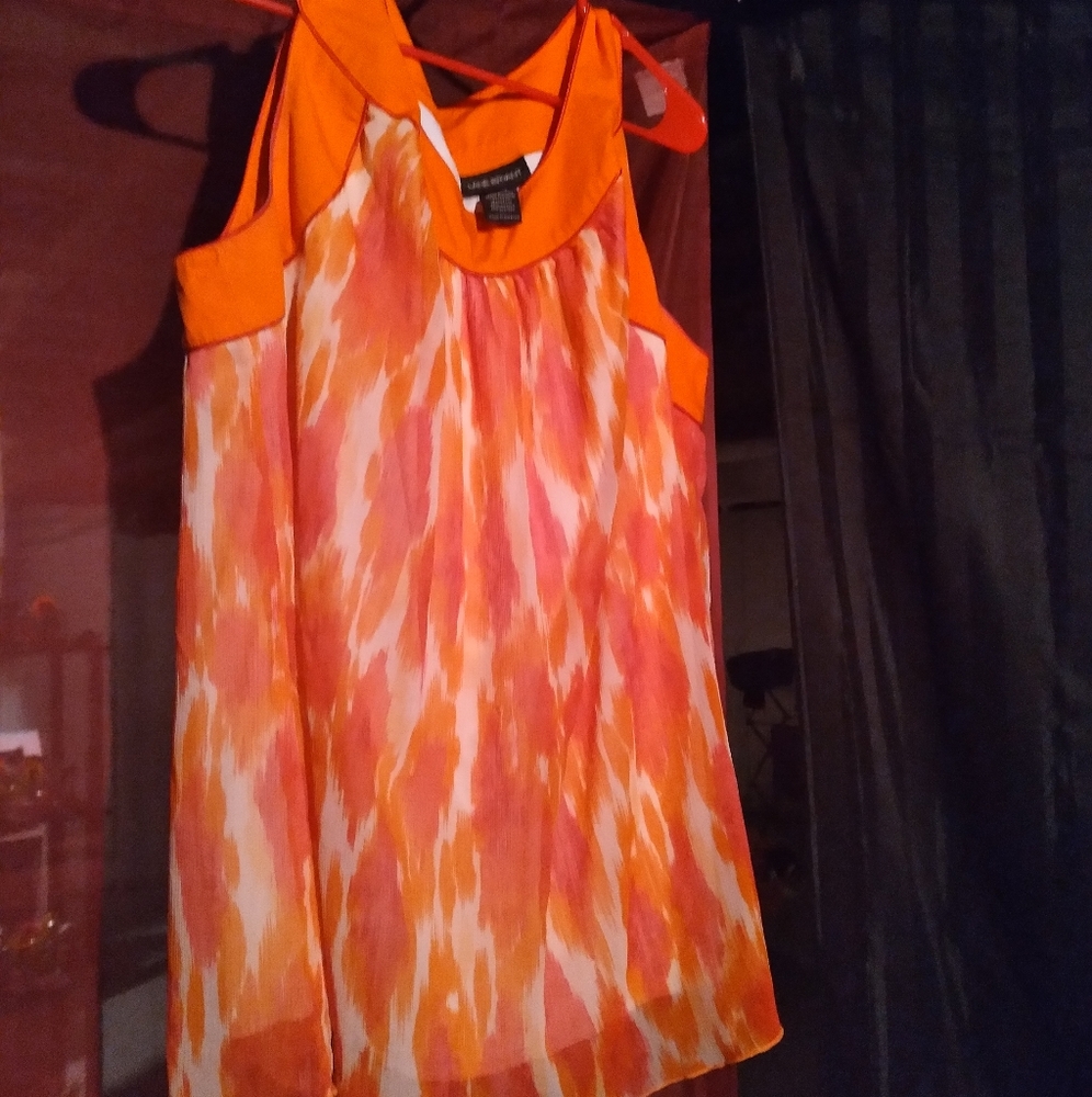 Summer sheer tunic